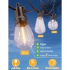 Brightever LED Outdoor String Lights, 75FT Patio Lights with 26