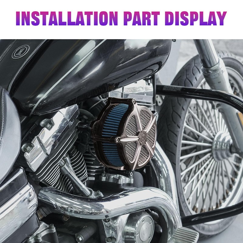 High Performance Air Filters Cleaner Fit for Harley Touring Street