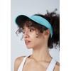Sportkind Tennis, Running, Golf Sun Visor, Mint