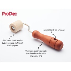 ProDec Rosewood Seam Roller For Smoothing Wallpaper Seams