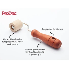ProDec Rosewood Seam Roller For Smoothing Wallpaper Seams