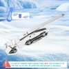 Heavy Duty Walk-in Cooler Door Closer Complete Latch Kit, Freezer