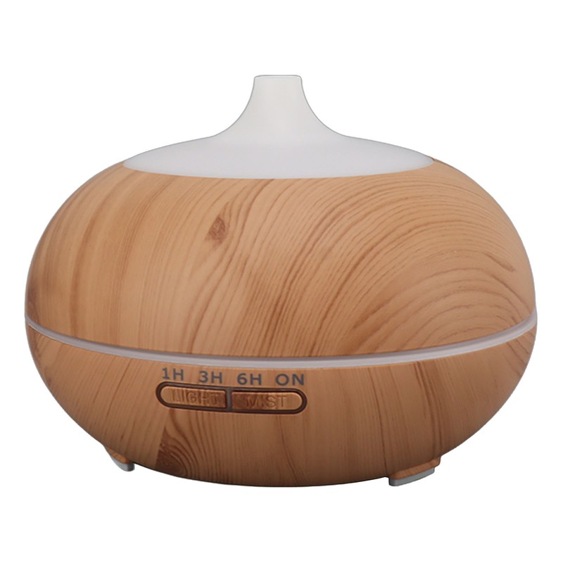 550ML Wood Grain Aromatherapy Diffuser Aroma Diffuser Ultrasound Oil Diffuser