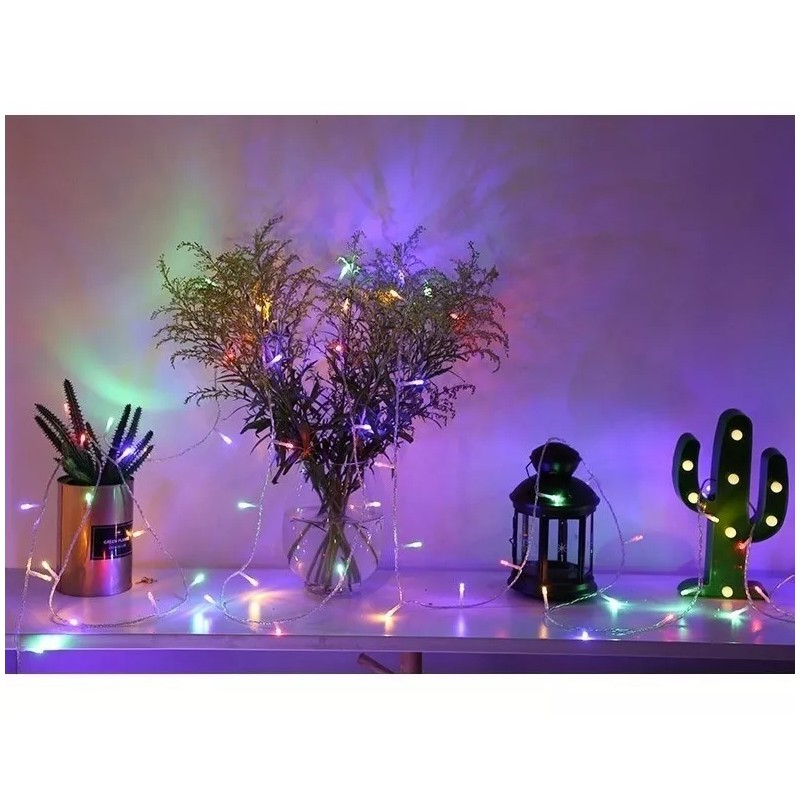 BOSSCO Serie 50 Luces Leds Mágica Navideñas 2.5mts Bueno Calidad