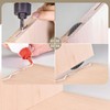 Teenyyou 160 Pcs Biscuit Joiners Plastic Self-Clamping and Gripping Plates