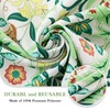 UMINEUX Outdoor Tablecloth with Umbrella Hole and Zipper, Spring/Summer Waterproof