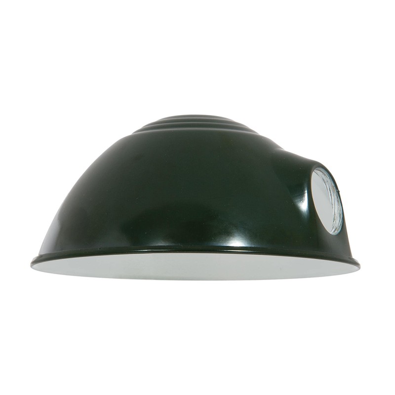 B&P Lamp® Green Parabolic Style Metal Shade