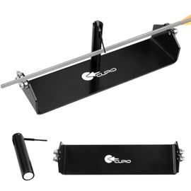 GLKTRS Archery Arrow Spinner Tester, Black Alloy Arrow Squaring Tool, Fine Workmanship and Compact Size of Archery Straightness Detector, Arrow Spinner for Detect The Straightness of The Arrow