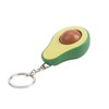 LEEINTO Avocado Keychain Stress Reliever Avocado Massage Beads Keychain Funny