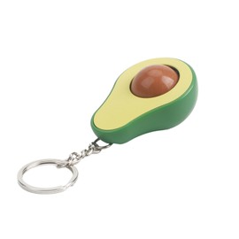 LEEINTO Avocado Keychain Stress Reliever Avocado Massage Beads Keychain Funny Toy Suitable for All Ages