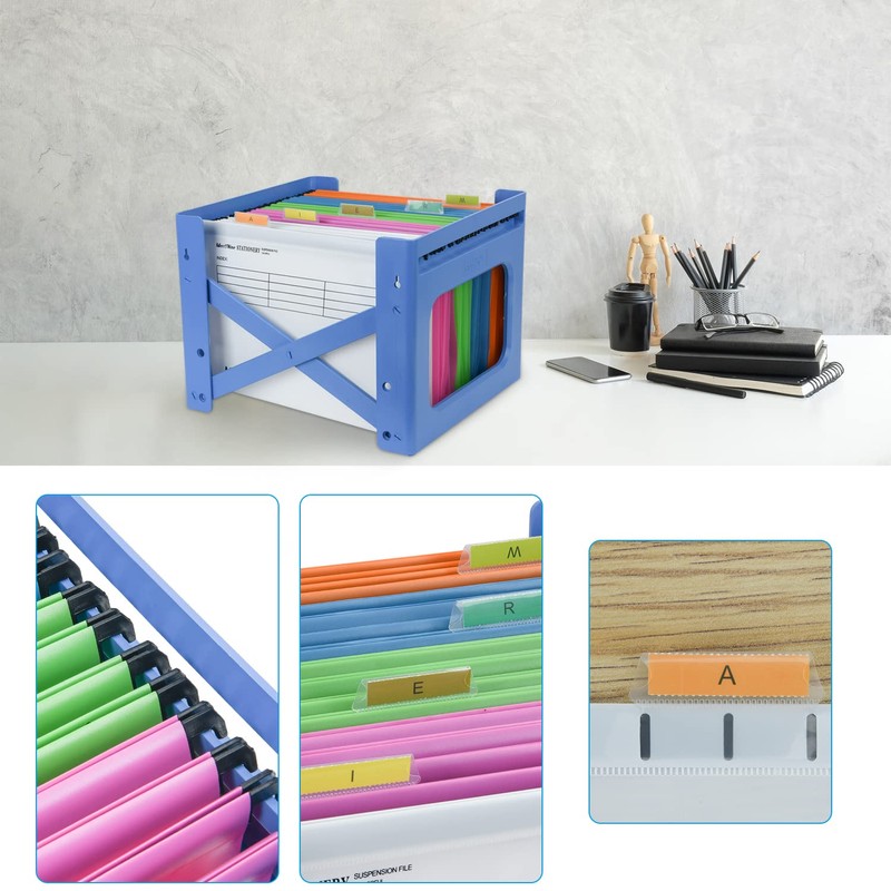 A4 Suspension File, MerryNine 15PCS Polypropylene Filing Cabinet Suspension File