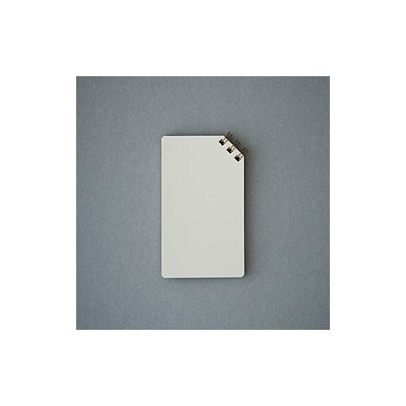 Japanese Ring Note Pad, Black, Plain