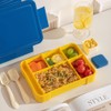 Belegao Bento Lunch Box Kids with Cutlery and Sauce Box,
