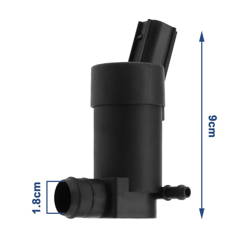 VGOL 1PC Windscreen Windshield Washer Pump Replacement Part 1S7117K624DC Compatible