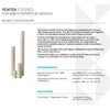 Pentair Pentek P1 Sediment Water Filter, 10-Inch, Under Sink Spun-Bonded