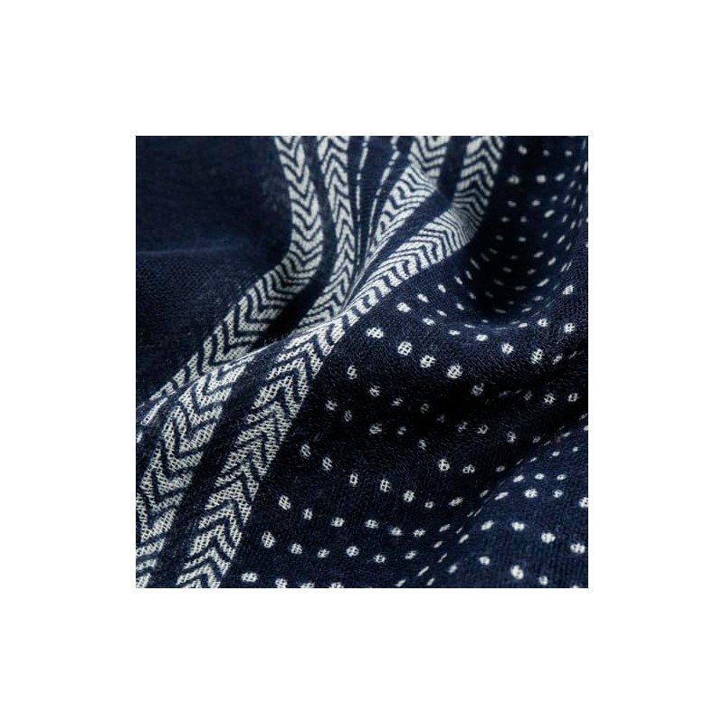 Stetson Verio Wool Scarf Striped Detail Women and Men Spring,