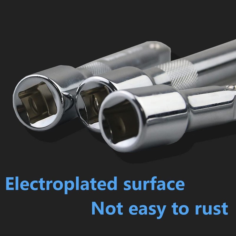 3-Piece Tilt Extension Set Socket Spanner Extension Adapter Socket Set