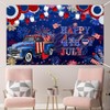 MEHOFOND Patriotic 4th of July Backdrop Happy Independence Day American