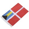 Seachoice Bahamas Courtesy Flag, 12 in. X 18 in., Nylon