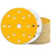 KONGMING 60 Pcs 150mm Sanding Discs 600 Grit Hook and