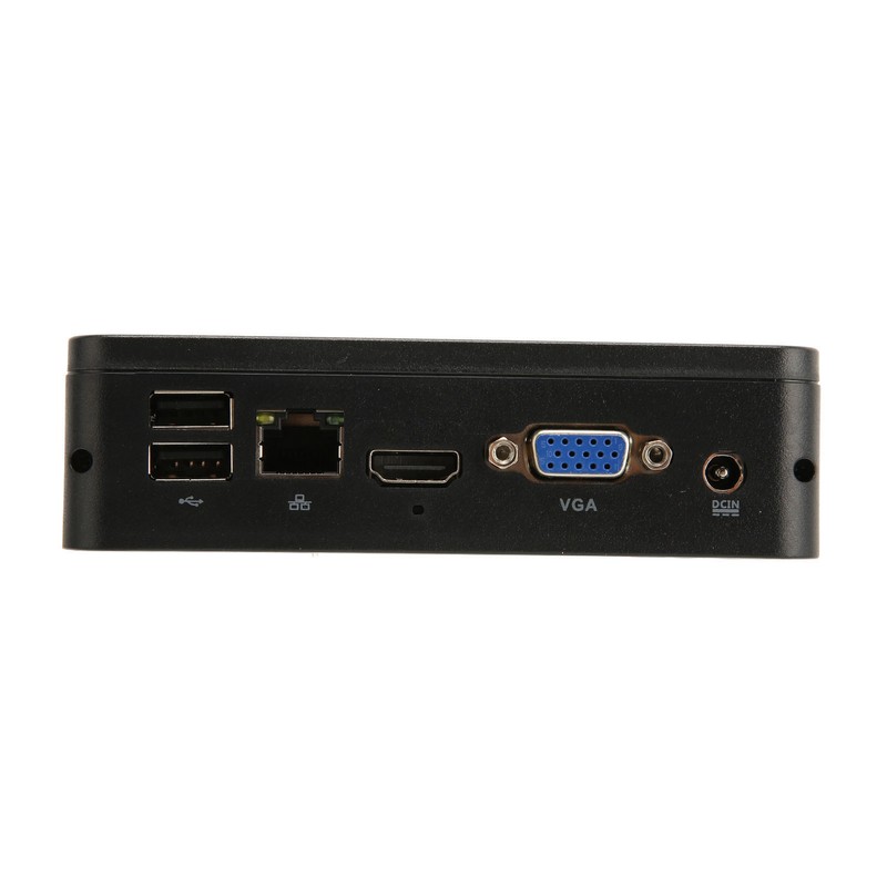 Fanless Mini PC 4GB RAM 64GB SSD 4K Output HD