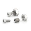 Pack of 10 Threaded Insert, 15 mm M8 to M6