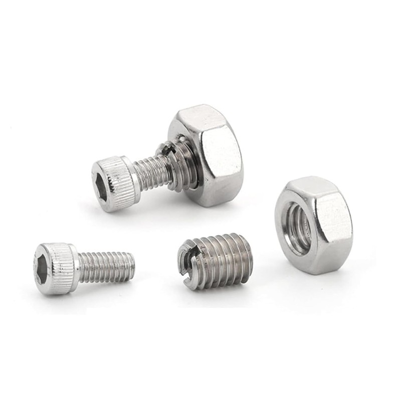 Pack of 10 Threaded Insert, 15 mm M8 to M6