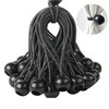 Voyzdx Cuerda Elastica con Bola para Lonas Toldos Carpas 25