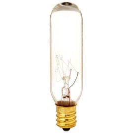 Bulbrite Incandescent T6 Candelabra Screw Base (E12) Light Bulb, 15 Watt, Clear