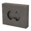 Graphite Mould Good Thermal Conductivity Coin Shape High Density Save