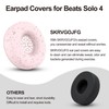 Silicone Case Compatible with Beats Solo 4, Ear Pads Cover