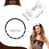 SATINIOR Women's Cavewoman Costume Bone Hair Clip Caveman Necklace Leopard