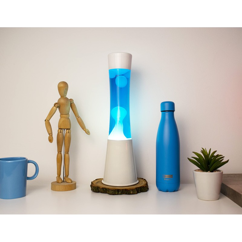 ITOTAL - Lamp with Internal Movement of Colored Bubbles/Colorful Flow