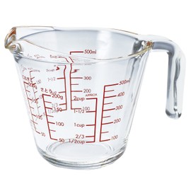 Hario Heat Resistant Glass Measuring Cup, 500ml