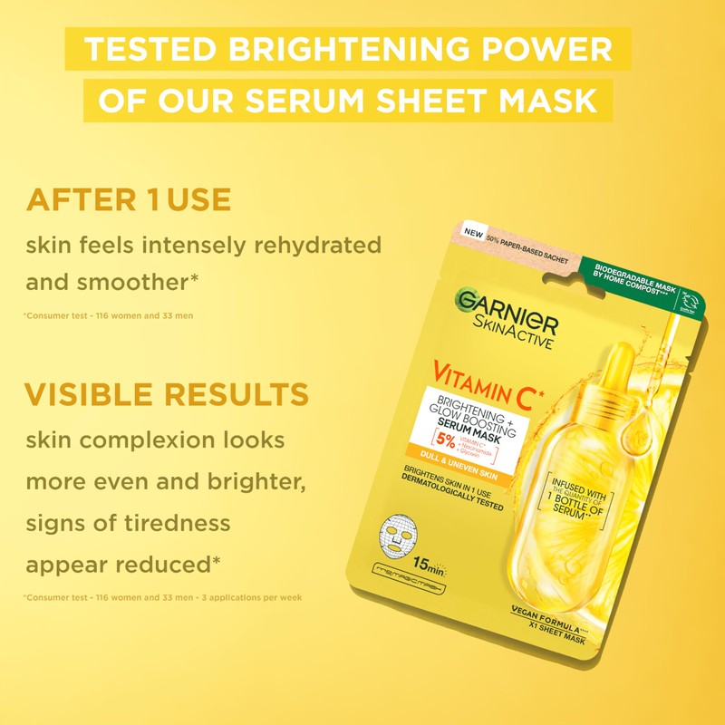 Garnier Glow Getter Giftset - For dull skin - Reduces