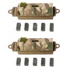 QWORK Counterbalance Weight Bag, 2 Pack Tactical Counterweight NVG Pouch