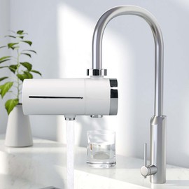 Naturewater NW-5-05 5 Stage Water Filter, High End On Tap Filter, Compact, with Sediment Filter, Activated Carbon, KDF55, Ultrafilter, Faucet Filter, Water Filter