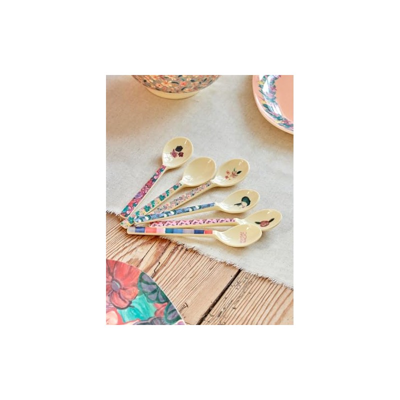 Rice Coffee Melamine Spoon A New York Minute Print Set