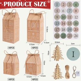 I LOVE MOM Advent Calendar for Crafts and Filling, DIY Advent Calendar 2025