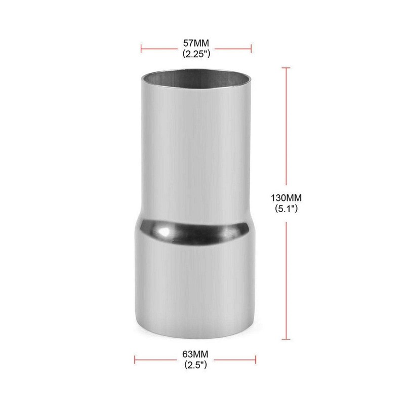 Exhaust Pipe Adapter, Stainless Steel Exhaust Pipe Connection, Universal Exhaust