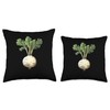 Rutabaga Retro Throw Pillow
