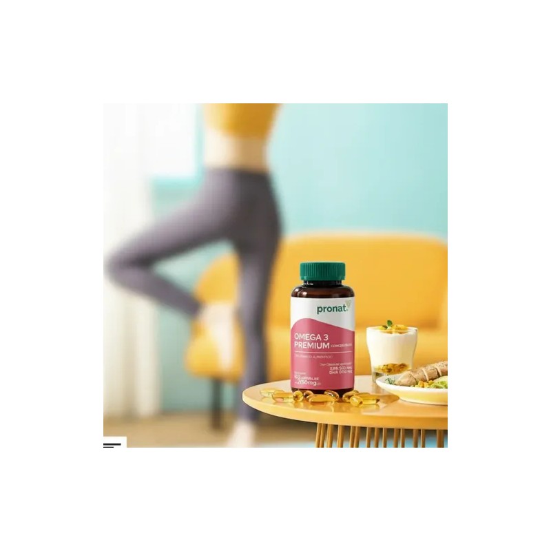 Suplemento Omega 3 Premium Concentrado - Epadha 60 Capsula