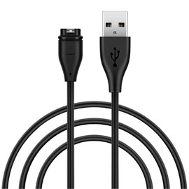 DELUXEFOX Garmin Charger Cable, Garmin Charger Cable, 1M for Garmin Fenix 5/5S/5X PLUS, Forerunner 935/Vivoactive 3/3, Music Venu 2/2s, Venu sq, Instinct, Vivosmart4, Fenix 6/6S/6X, Fenix 7,