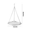 Bird Swing | Chew-Proof Hummingbird Swing,with Cooling Grid Design Stainless