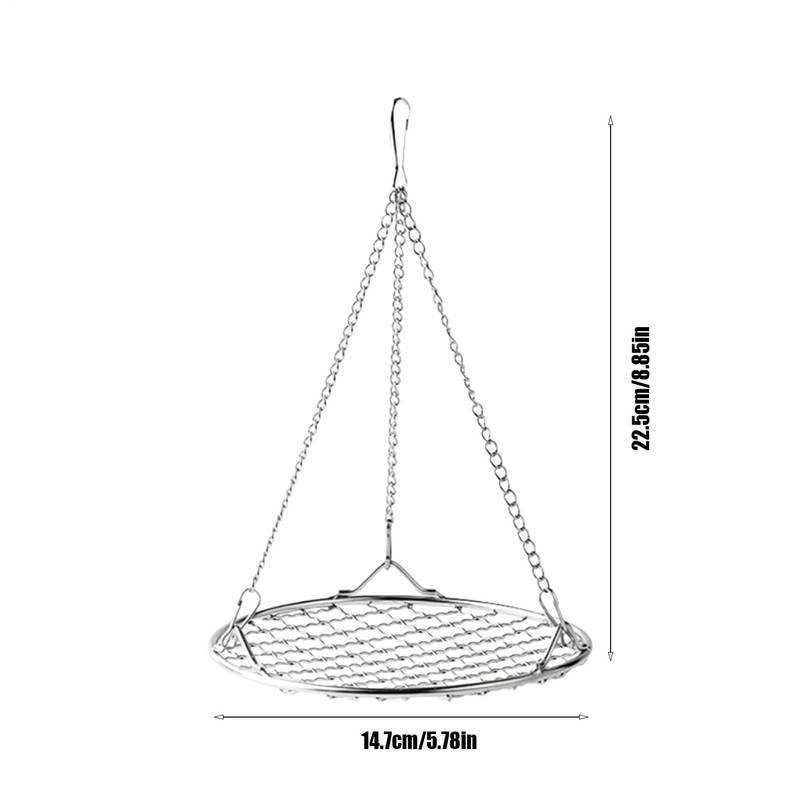 Bird Swing | Chew-Proof Hummingbird Swing,with Cooling Grid Design Stainless