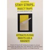 25 Pack The Original Stiky Strip 3"x 5" Yellow
