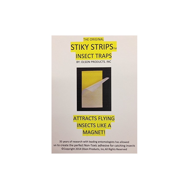 25 Pack The Original Stiky Strip 3"x 5" Yellow
