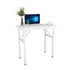 SogesGame 31.5 inches Computer Desk for Small Space Folding Table