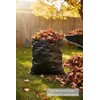 95-96 Gallon Extra-Large Black Garbage Can Liners, Heavy-Duty Trash Bags,