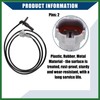 Motoforti ABS Wheel Speed Sensor for Mitsubishi FUSO CANTER/Rear/Durable/2 Pcs